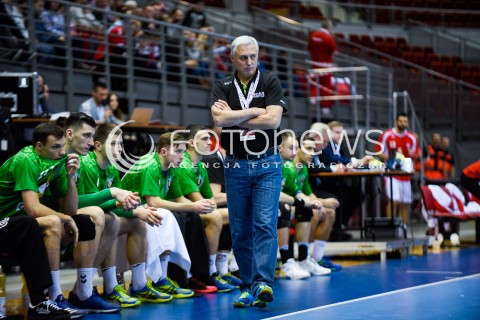  29.12.2017 GDANSK<br />PILKA RECZNA - TURNIEJ MIEDZYNARODOWY 4 NATIONS CUP<br />MECZ POLSKA - BIALORUS<br />N/Z IOURI CHEVTSOV<br /> 