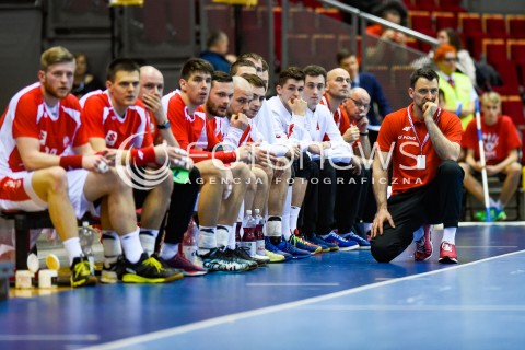  29.12.2017 GDANSK<br />PILKA RECZNA - TURNIEJ MIEDZYNARODOWY 4 NATIONS CUP<br />MECZ POLSKA - BIALORUS<br />N/Z PIOTR PRZYBECKI<br /> 