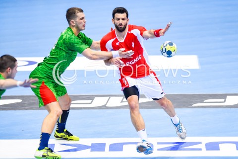  29.12.2017 GDANSK<br />PILKA RECZNA - TURNIEJ MIEDZYNARODOWY 4 NATIONS CUP<br />MECZ POLSKA - BIALORUS<br />N/Z STANISLAW MAKOWIEJEW<br /> 