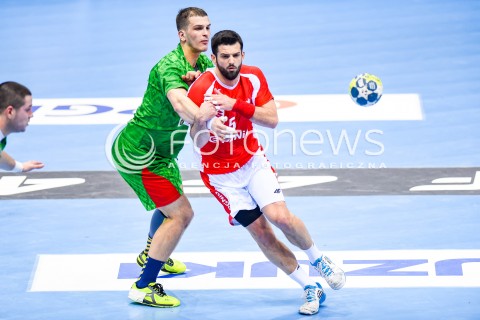  29.12.2017 GDANSK<br />PILKA RECZNA - TURNIEJ MIEDZYNARODOWY 4 NATIONS CUP<br />MECZ POLSKA - BIALORUS<br />N/Z STANISLAW MAKOWIEJEW<br /> 