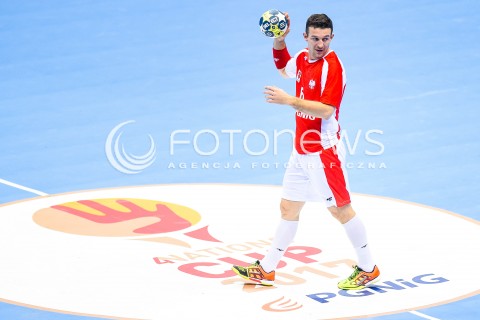  29.12.2017 GDANSK<br />PILKA RECZNA - TURNIEJ MIEDZYNARODOWY 4 NATIONS CUP<br />MECZ POLSKA - BIALORUS<br />N/Z PRZEMYSLAW KRAJEWSKI<br /> 