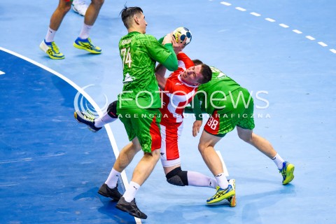  29.12.2017 GDANSK<br />PILKA RECZNA - TURNIEJ MIEDZYNARODOWY 4 NATIONS CUP<br />MECZ POLSKA - BIALORUS<br />N/Z PATRYK WALCZAK<br /> 