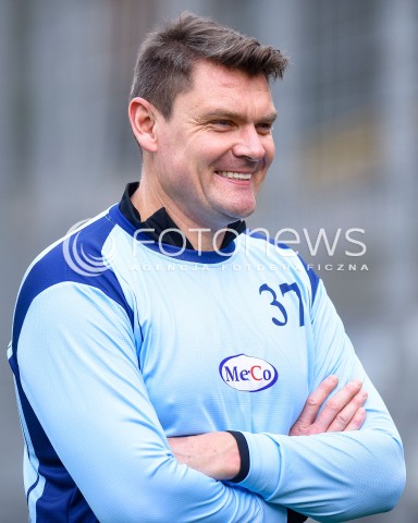  01.01.2018 GDANSK <br />PILKA NOZNA - MECZ NOWOROCZNY<br />MECZ OLDBOJE LECHII GDANSK - SAMORZADOWCY POMORZA<br />N/Z ADAM KOROL<br /> 