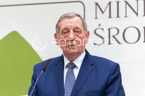  04.01.2018 WARSZAWA<br />KONFERENCJA W MINISTERSTWIE SRODOWISKA DZIALANIA NA RZECZ POPRAWY JAKOSCI POWIETRZA<br />N/Z JAN SZYSZKO<br /> 