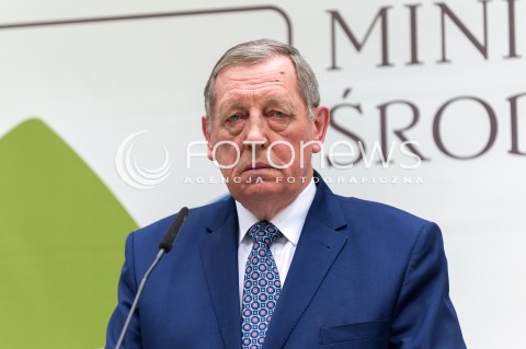  04.01.2018 WARSZAWA<br />KONFERENCJA W MINISTERSTWIE SRODOWISKA DZIALANIA NA RZECZ POPRAWY JAKOSCI POWIETRZA<br />N/Z JAN SZYSZKO<br /> 