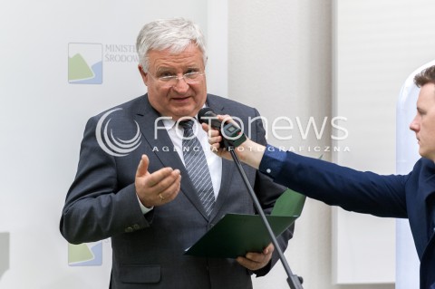  04.01.2018 WARSZAWA<br />KONFERENCJA W MINISTERSTWIE SRODOWISKA DZIALANIA NA RZECZ POPRAWY JAKOSCI POWIETRZA<br />N/Z KAZIMIERZ KUJDA PREZES ZARZADU NARODOWEGO FUNDUSZU OCHRONY SRODOWISKA I GOSPODARKI WODNEJ<br /> 