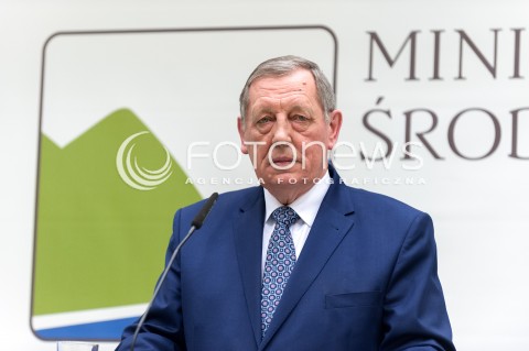  04.01.2018 WARSZAWA<br />KONFERENCJA W MINISTERSTWIE SRODOWISKA DZIALANIA NA RZECZ POPRAWY JAKOSCI POWIETRZA<br />N/Z JAN SZYSZKO<br /> 