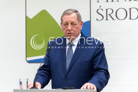 Konferencja w Ministerstwie Środowiska w Warszawie