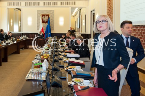 Posiedzenie Rady Ministrów w Warszawie