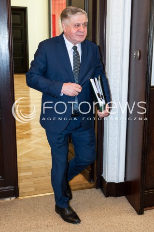  04.01.2018 WARSZAWA <br />POSIEDZENIE RADY MINISTROW <br />N/Z KRZYSZTOF JURGIEL<br /> 