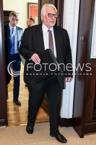  04.01.2018 WARSZAWA <br />POSIEDZENIE RADY MINISTROW <br />N/Z WITOLD WASZCZYKOWSKI<br /> 