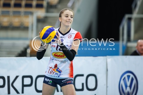  05.01.2018 LODZ SIATKOWKA ORLEN LIGA SEZON 2017/2018 <br />
GROT BUDOWLANI LODZ - LEGIONOVIA LEGIONOWO<br />
N/Z JUSTYNA KEDZIORA SYLWETKA<br />
 