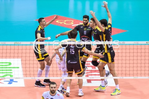  05.01.2018 GDANSK<br />SIATKOWKA - PLUS LIGA SEZON 2017/2018<br />MECZ TREFL GDANSK - PGE SKRA BELCHATOW<br />N/Z RADOSC PGE SKRA BELCHATOW<br /> 