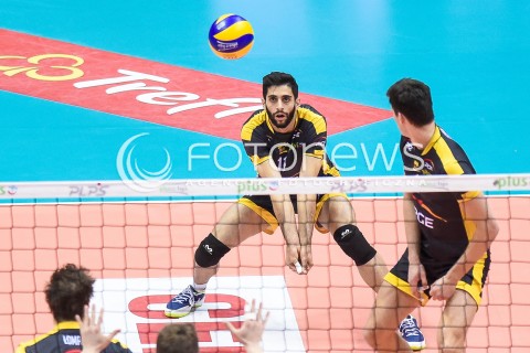  05.01.2018 GDANSK<br />SIATKOWKA - PLUS LIGA SEZON 2017/2018<br />MECZ TREFL GDANSK - PGE SKRA BELCHATOW<br />N/Z MILAD EBADIPOUR<br /> 