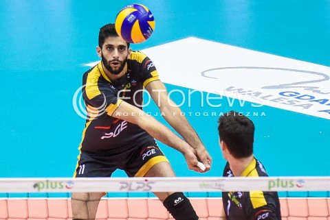  05.01.2018 GDANSK<br />SIATKOWKA - PLUS LIGA SEZON 2017/2018<br />MECZ TREFL GDANSK - PGE SKRA BELCHATOW<br />N/Z MILAD EBADIPOUR<br /> 