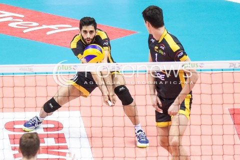  05.01.2018 GDANSK<br />SIATKOWKA - PLUS LIGA SEZON 2017/2018<br />MECZ TREFL GDANSK - PGE SKRA BELCHATOW<br />N/Z MILAD EBADIPOUR<br /> 