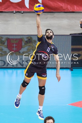  05.01.2018 GDANSK<br />SIATKOWKA - PLUS LIGA SEZON 2017/2018<br />MECZ TREFL GDANSK - PGE SKRA BELCHATOW<br />N/Z MILAD EBADIPOUR<br /> 