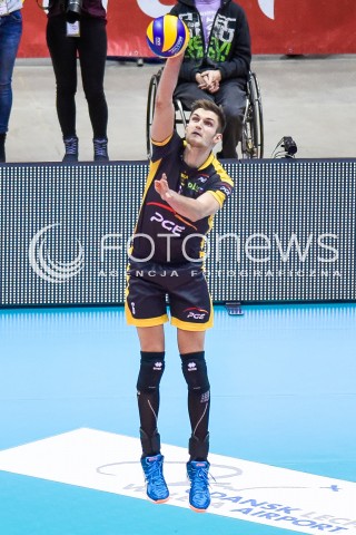  05.01.2018 GDANSK<br />SIATKOWKA - PLUS LIGA SEZON 2017/2018<br />MECZ TREFL GDANSK - PGE SKRA BELCHATOW<br />N/Z KAROL KLOS<br /> 