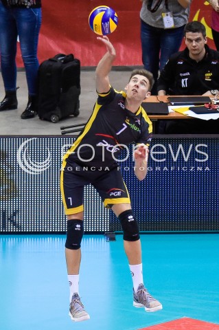  05.01.2018 GDANSK<br />SIATKOWKA - PLUS LIGA SEZON 2017/2018<br />MECZ TREFL GDANSK - PGE SKRA BELCHATOW<br />N/Z BARTLOMIEJ BEDNORZ<br /> 