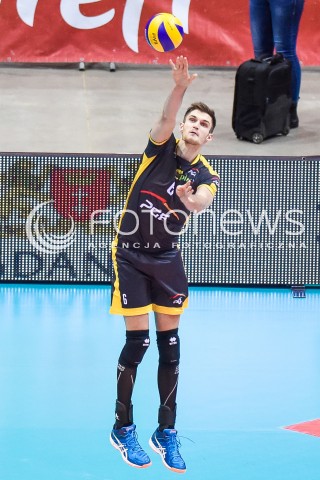  05.01.2018 GDANSK<br />SIATKOWKA - PLUS LIGA SEZON 2017/2018<br />MECZ TREFL GDANSK - PGE SKRA BELCHATOW<br />N/Z KAROL KLOS<br /> 