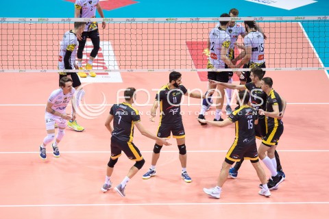  05.01.2018 GDANSK<br />SIATKOWKA - PLUS LIGA SEZON 2017/2018<br />MECZ TREFL GDANSK - PGE SKRA BELCHATOW<br />N/Z KACPER PIECHOCKI BARTLOMIEJ BEDNORZ MILAD EBADIPOUR GRZEGORZ LOMACZ KAROL KLOS RADOSC<br /> 