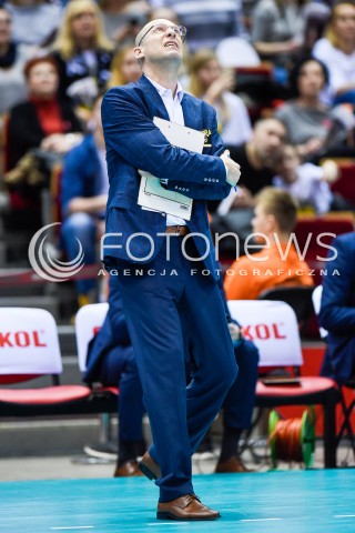  05.01.2018 GDANSK<br />SIATKOWKA - PLUS LIGA SEZON 2017/2018<br />MECZ TREFL GDANSK - PGE SKRA BELCHATOW<br />N/Z ROBERTO PIAZZA<br /> 