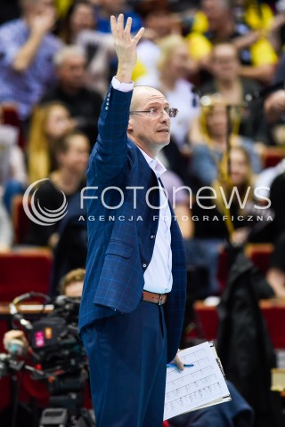  05.01.2018 GDANSK<br />SIATKOWKA - PLUS LIGA SEZON 2017/2018<br />MECZ TREFL GDANSK - PGE SKRA BELCHATOW<br />N/Z ROBERTO PIAZZA<br /> 