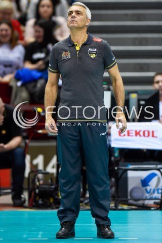  05.01.2018 GDANSK<br />SIATKOWKA - PLUS LIGA SEZON 2017/2018<br />MECZ TREFL GDANSK - PGE SKRA BELCHATOW<br />N/Z ANDREA ANASTASI<br /> 