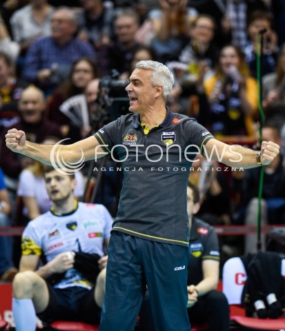  05.01.2018 GDANSK<br />SIATKOWKA - PLUS LIGA SEZON 2017/2018<br />MECZ TREFL GDANSK - PGE SKRA BELCHATOW<br />N/Z ANDREA ANASTASI<br /> 