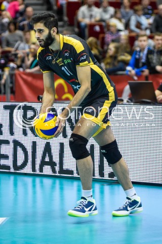  05.01.2018 GDANSK<br />SIATKOWKA - PLUS LIGA SEZON 2017/2018<br />MECZ TREFL GDANSK - PGE SKRA BELCHATOW<br />N/Z MILAD EBADIPOUR<br /> 