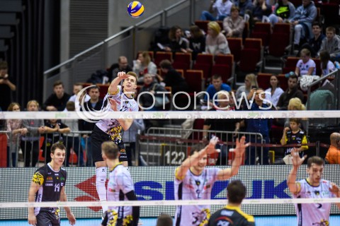  05.01.2018 GDANSK<br />SIATKOWKA - PLUS LIGA SEZON 2017/2018<br />MECZ TREFL GDANSK - PGE SKRA BELCHATOW<br />N/Z ARTUR SZALPUK<br /> 
