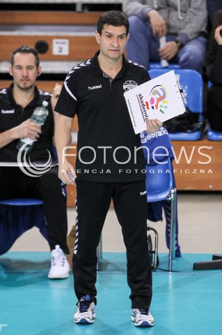  06.01.2018 RZESZOW <br />SIATKOWKA LIGA SIATKOWKI KOBIET LSK 2017/2018 WOMEN VOLLEYBALL POLAND POLISH LEAGUE <br />MECZ DEVELOPRES SKYRES RZESZOW - POLSKI CUKIER MUSZYNIANKA MUSZYNA <br />N/Z LORENZO MICELLI - I TRENER ( HEAD COACH ) SYLWETKA <br /> 