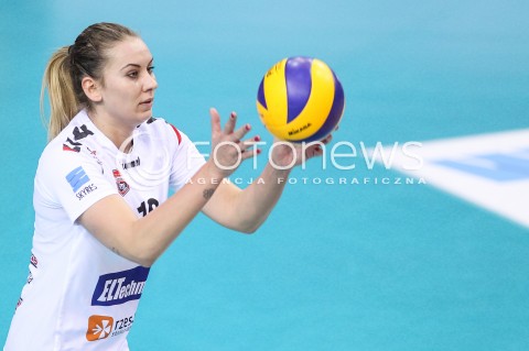  06.01.2018 RZESZOW <br />SIATKOWKA LIGA SIATKOWKI KOBIET LSK 2017/2018 WOMEN VOLLEYBALL POLAND POLISH LEAGUE <br />MECZ DEVELOPRES SKYRES RZESZOW - POLSKI CUKIER MUSZYNIANKA MUSZYNA <br />N/Z ADELA HELIC SYLWETKA <br /> 