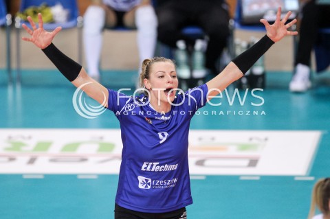  06.01.2018 RZESZOW <br />SIATKOWKA LIGA SIATKOWKI KOBIET LSK 2017/2018 WOMEN VOLLEYBALL POLAND POLISH LEAGUE <br />MECZ DEVELOPRES SKYRES RZESZOW - POLSKI CUKIER MUSZYNIANKA MUSZYNA <br />N/Z AGATA SAWICKA RADOSC EMOCJE SYLWETKA <br /> 
