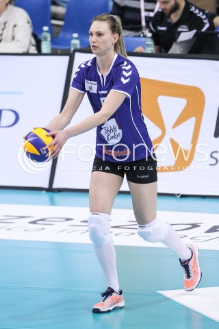  06.01.2018 RZESZOW <br />SIATKOWKA LIGA SIATKOWKI KOBIET LSK 2017/2018 WOMEN VOLLEYBALL POLAND POLISH LEAGUE <br />MECZ DEVELOPRES SKYRES RZESZOW - POLSKI CUKIER MUSZYNIANKA MUSZYNA <br />N/Z MAJA SAVIC SYLWETKA <br /> 