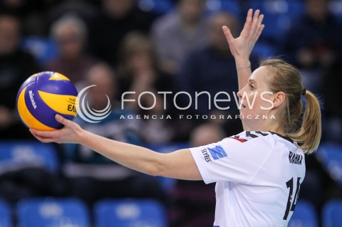  06.01.2018 RZESZOW <br />SIATKOWKA LIGA SIATKOWKI KOBIET LSK 2017/2018 WOMEN VOLLEYBALL POLAND POLISH LEAGUE <br />MECZ DEVELOPRES SKYRES RZESZOW - POLSKI CUKIER MUSZYNIANKA MUSZYNA <br />N/Z AGNIESZKA RABKA SYLWETKA <br /> 