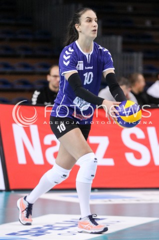  06.01.2018 RZESZOW <br />SIATKOWKA LIGA SIATKOWKI KOBIET LSK 2017/2018 WOMEN VOLLEYBALL POLAND POLISH LEAGUE <br />MECZ DEVELOPRES SKYRES RZESZOW - POLSKI CUKIER MUSZYNIANKA MUSZYNA <br />N/Z DANICA RADENKOVIC SYLWETKA <br /> 