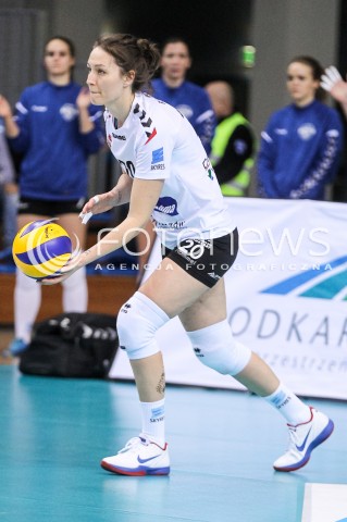  06.01.2018 RZESZOW <br />SIATKOWKA LIGA SIATKOWKI KOBIET LSK 2017/2018 WOMEN VOLLEYBALL POLAND POLISH LEAGUE <br />MECZ DEVELOPRES SKYRES RZESZOW - POLSKI CUKIER MUSZYNIANKA MUSZYNA <br />N/Z JELENA BLAGOJEVIC SYLWETKA <br /> 