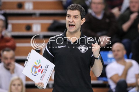  06.01.2018 RZESZOW <br />SIATKOWKA LIGA SIATKOWKI KOBIET LSK 2017/2018 WOMEN VOLLEYBALL POLAND POLISH LEAGUE <br />MECZ DEVELOPRES SKYRES RZESZOW - POLSKI CUKIER MUSZYNIANKA MUSZYNA <br />N/Z LORENZO MICELLI - I TRENER ( HEAD COACH ) RADOSC EMOCJE SYLWETKA <br /> 