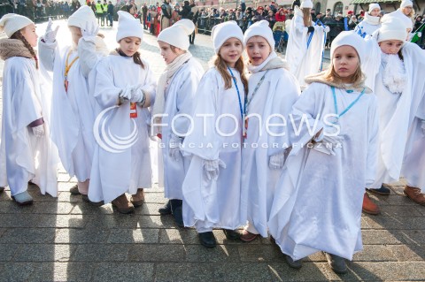  06.01.2018 WARSZAWA<br />ORSZAK TRZECH KROLI<br />N/Z ANIOLY DZIECI<br /> 