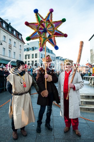  06.01.2018 WARSZAWA<br />ORSZAK TRZECH KROLI<br />N/Z KOLEDNICY<br /> 