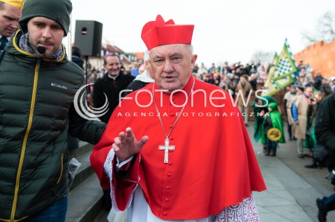  06.01.2018 WARSZAWA<br />ORSZAK TRZECH KROLI<br />N/Z METROPOLITA WARSZAWSKI KARDYNAL KAZIMIERZ NYCZ<br /> 