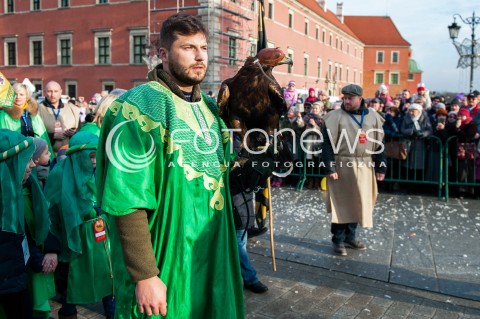  06.01.2018 WARSZAWA<br />ORSZAK TRZECH KROLI<br />N/Z UCZESTNICY ORSZAKU SOKOL<br /> 