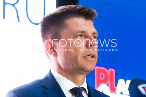  08.01.2018 WARSZAWA<br />KONFERENCJA RYSZARDA PETRU PODCZAS KTOREJ POINFORMOWAL O ZALOZENIU NOWEGO STOWARZYSZENIA PLAN PETRU<br />N/Z RYSZARD PETRU<br /> 