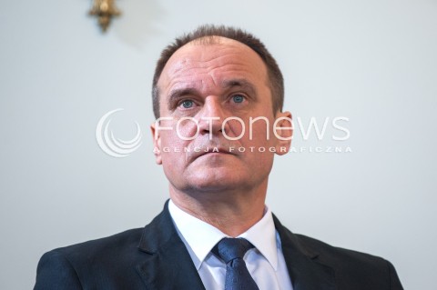  09.01.2018 WARSZAWA <br />ZAPRZYSIEZENIE NOWYCH CZLONKOW RADY MINISTROW PRZEZ PREZYDENTA RP <br />N/Z PAWEL KUKIZ<br /> 