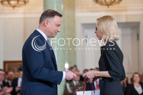 Zaprzysiężenie nowych ministrów przez Prezydenta RP w Warszawie