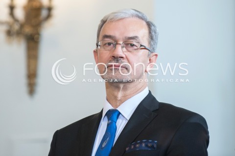  09.01.2018 WARSZAWA <br />ZAPRZYSIEZENIE NOWYCH CZLONKOW RADY MINISTROW PRZEZ PREZYDENTA RP <br />N/Z JERZY KWIECINSKI ( MINISTER INWESTYCJI I ROZWOJU ) <br /> 