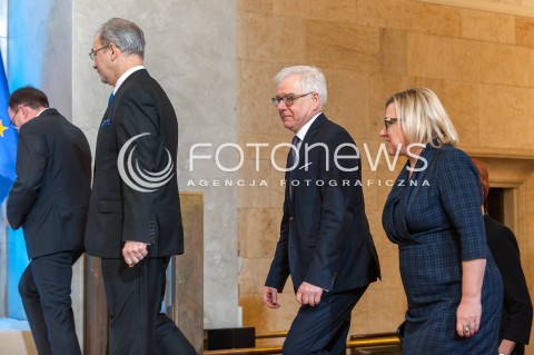  09.01.2018 WARSZAWA<br />POSIEDZENIE RADY MINISTROW<br />N/Z BEATA KEMPA JACEK CZAPUTOWICZ JERZY KWIECINSKI<br /> 