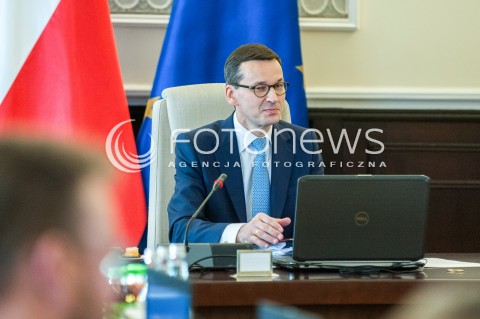  09.01.2018 WARSZAWA<br />POSIEDZENIE RADY MINISTROW<br />N/Z MATEUSZ MORAWIECKI<br /> 
