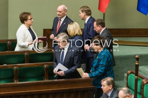  09.01.2018 WARSZAWA SEJM<br />POSIEDZENIE SEJMU<br />N/Z ANTONI MACIEREWICZ ANNA ZALEWSKA BEATA SZYDLO BARTOSZ KOWNACKI PIOTR GLINSKI MARIUSZ KAMINSKI<br /> 
